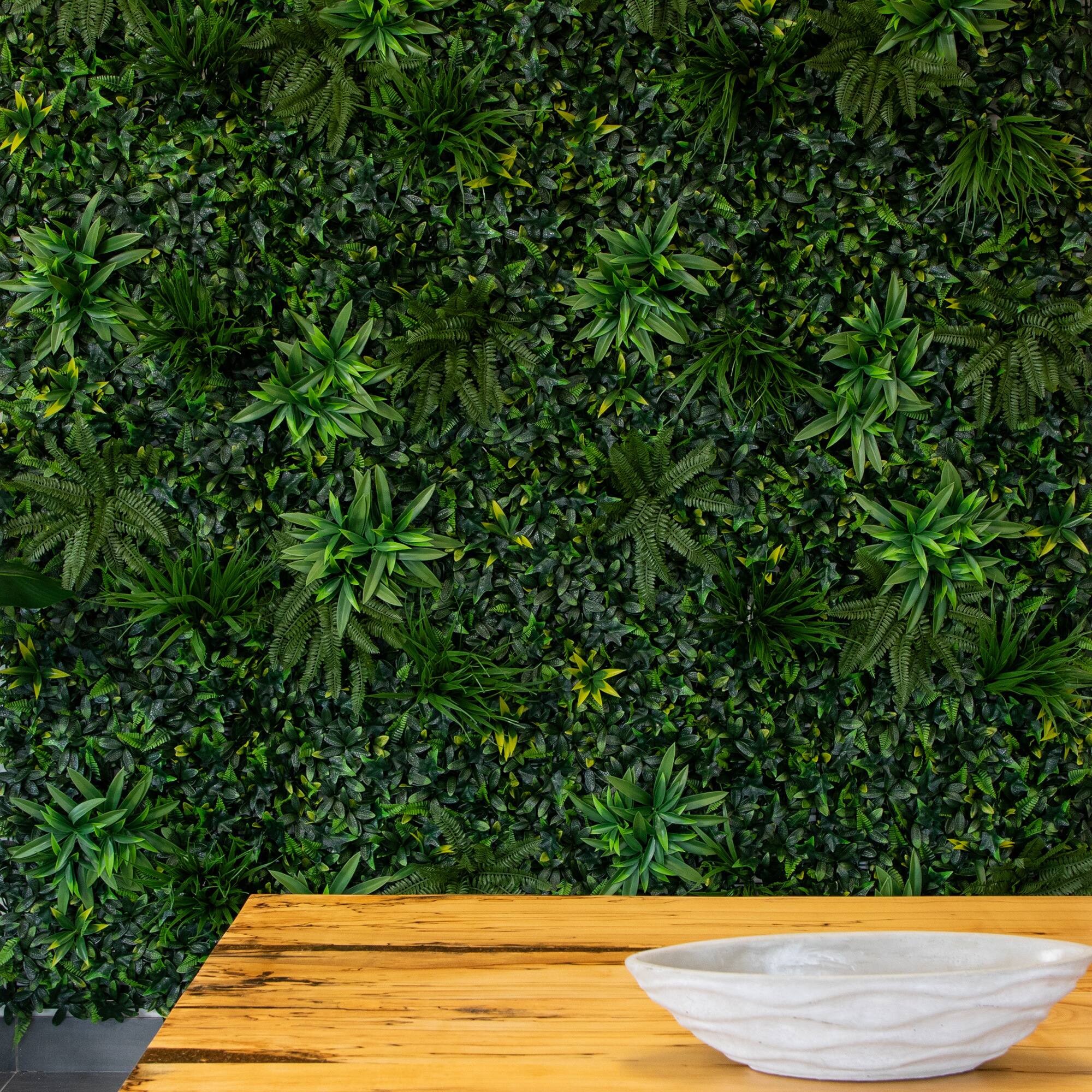 40" Andean Cloud Forest Artificial Living Wall Panel